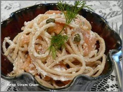 Spaghetti au saumon fumé et à la ricotta Recette Ptitchef Recette