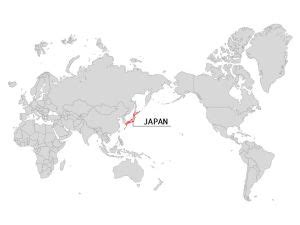 Japan World Map - Print World Maps