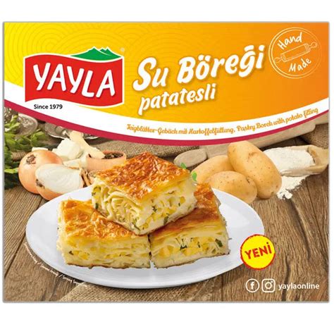 Yayla Börek Teigblätter Gebäck Mit Kartoffelfüllung Foodpaket