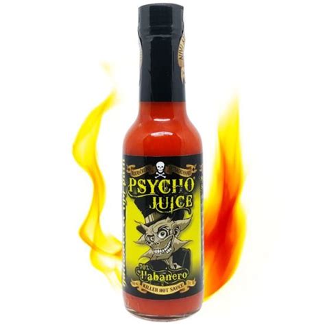 Hot Sauce Psycho Juice 70 Habanero