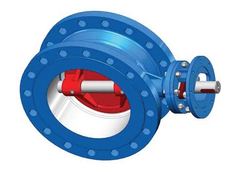 Triple Eccentric Butterfly Valve Flanged Type