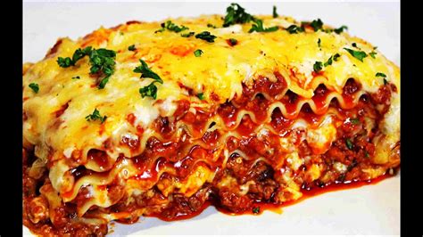 traditional italian lasagna recipe