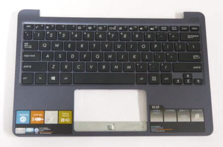 TECLADO ASUS E202 E202M E203 E203M E205 E205 NEGRO INGLES CON PALMREST