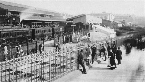 1885 Ancienne Gare St Lazare Carte Postale Photo L Dura Flickr