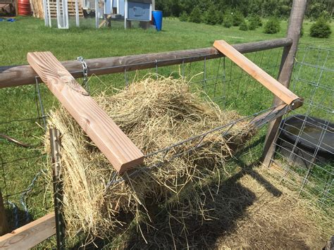 Diy Hay Feeder Homesteaddad