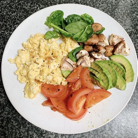 Scrambled Eggs with Mushrooms – Carbon Foodprints