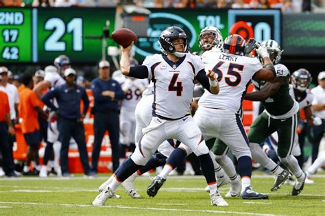 Broncos Vs Jets Betting Odds Nfl Week 4 Betus