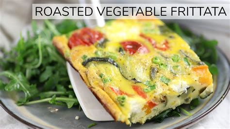 Roasted Vegetable Frittata Easy Healthy Frittata Recipe Day Shape Up