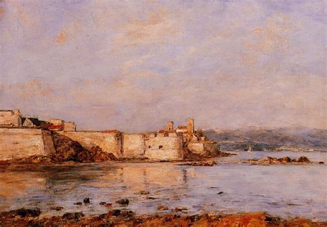 The Harbor Of Antibes Painting Eugene Louis Boudin Oil Paintings