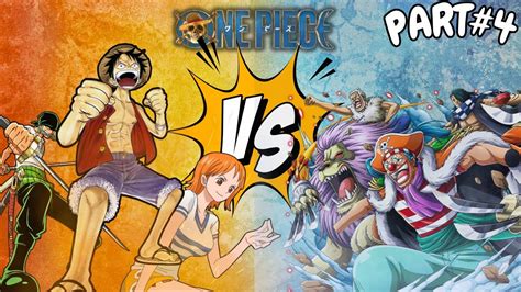 Pertarungan Sengit Luffy Vs Buggy Pirate One Piece Part Youtube