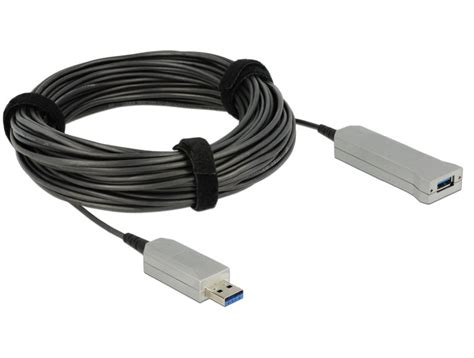 Delock aktivní optický prodlužovací kabel USB 3 0 20m SUNTECH