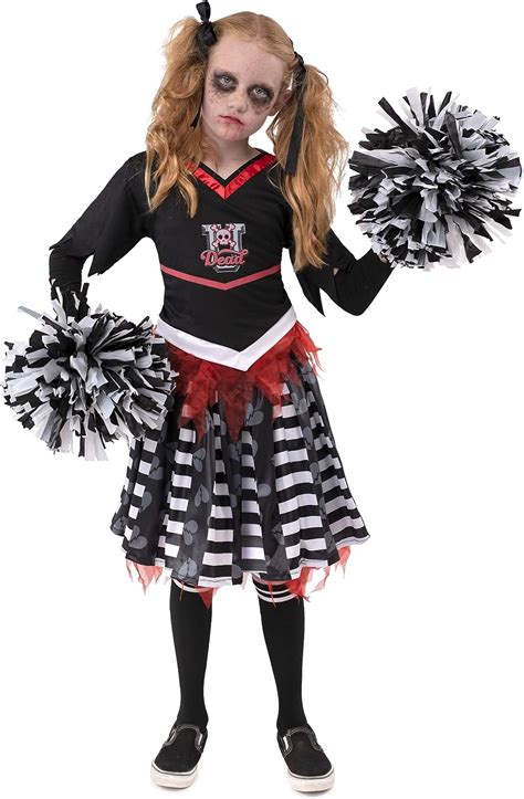 Buy Spooktacular Creations Zombies Cheerleader Costume For Girls