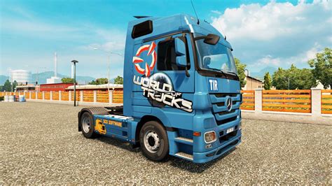 Skin World Of Trucks For Trucks For Euro Truck Simulator 2