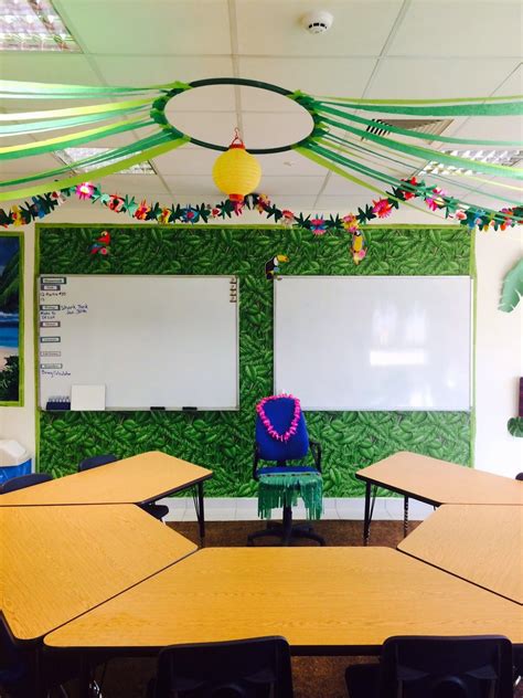 The Charming Classroom | Rainforest classroom, Jungle theme classroom ...