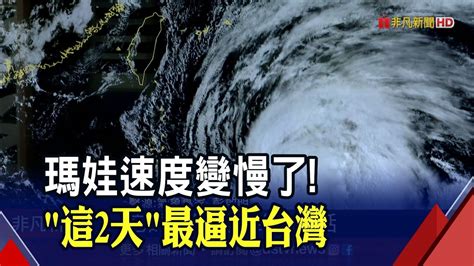 瑪娃估周一發海警速度變慢恐影響台灣長達5天 陸警機率也曝光宜花今晚開始有感｜非凡財經新聞｜20230528 Youtube