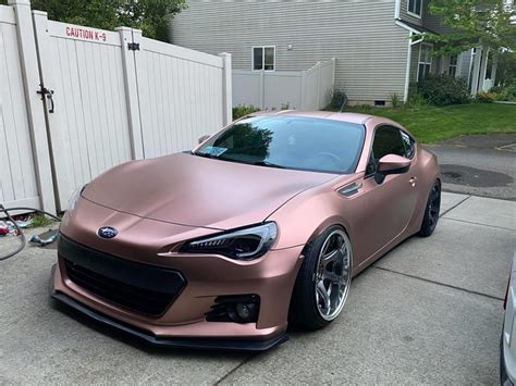 Rose Gold Subaru Brz Sports Cars Luxury