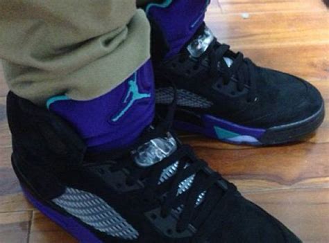 Air Jordan 5 'Black Grape' (New Pics) | SneakerFiles