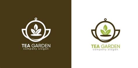 Tea Garden Logo Vector Art Icons And Graphics For Free Download