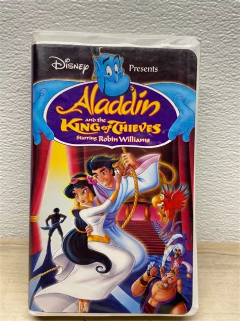 DISNEY PRESENTS ALADDIN And The King Of Thieves VHS Tape 5 63