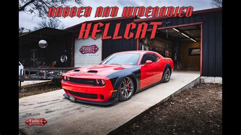 Richard S Bagged And Wide Bodied Hellcat Pt 1 Youtube