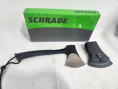 Schrade Scaxe Full Tang Hatchet Ebay