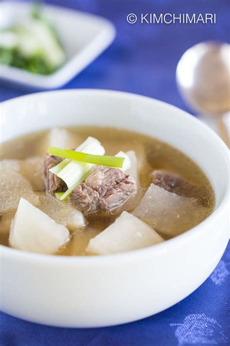 White Radish Soup Recipe Korean Dandk Organizer