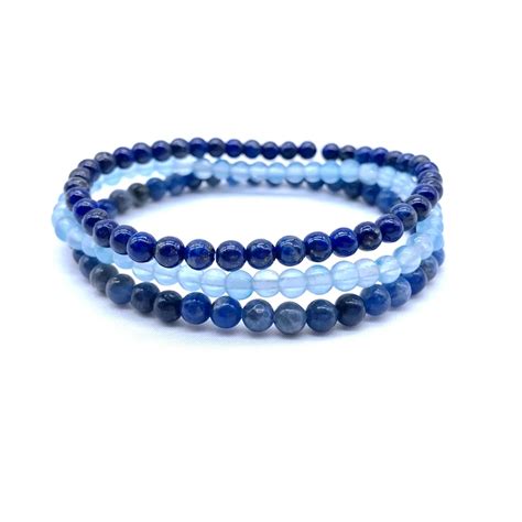 Achat Bracelet Sodalite Bracelet Pierre Lithotherapie