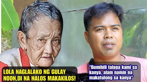 Lola Mahina Na Ang Katawan Naglalako Parin Ng Gulay Youtube