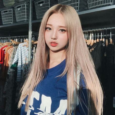 Ulzzang Asian Korean Icons Asian Icon Aesthetic Korea Blonde Asian