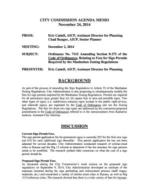 Fillable Online Amending Section Of The Code Of Ordinances