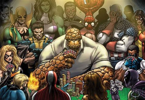 Wallpaper ID 881744 Iron Fist Ben Grimm Fantastic Four Ms Marvel