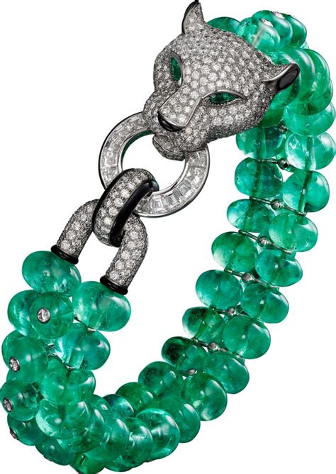 Panthère De Cartier High Jewelry Bracelet Joaillerie Haute