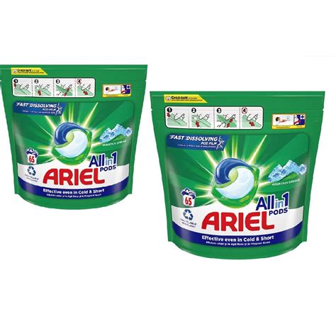 Detergent De Rufe Capsule Ariel All In One Pods Mountain Spring X