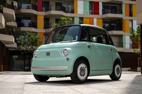 Fiat Introduces Two New EVs 600e And Low Speed Electric Topolino