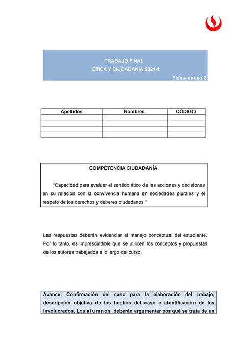 Trabajo Final De Tica Y Ciudadan A Trabajo Final Tica Y Ciudadan A