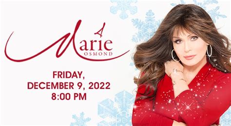 Marie Osmond Genesee Theatre