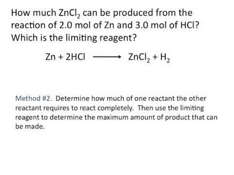 Limiting Reagent Chemistry Tutorial Youtube