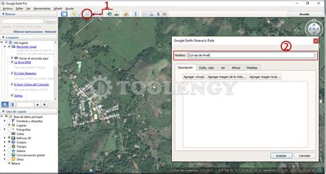 Curvas De Nivel Desde Google Earth Toolengy