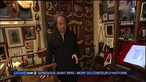 D C S De L Historien Et Crivain Gonzague Saint Bris