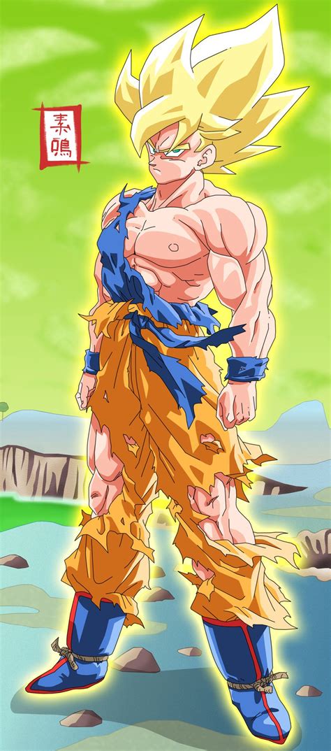 Goku Legendary Super Saiyajin By SnaKou Dragon Ball Z Dragon Ball