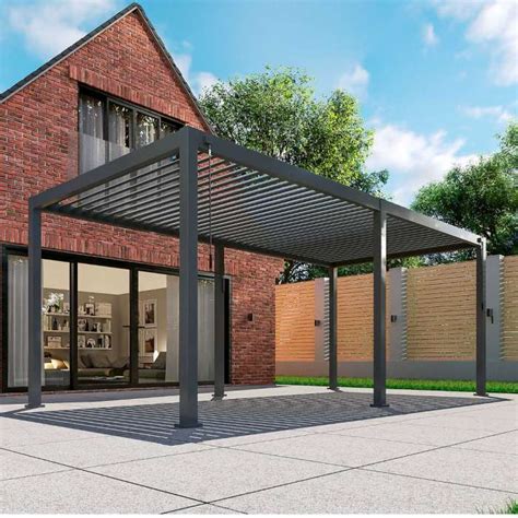 Titan Aluminium Pergola M X M Rectangular Dako Furniture