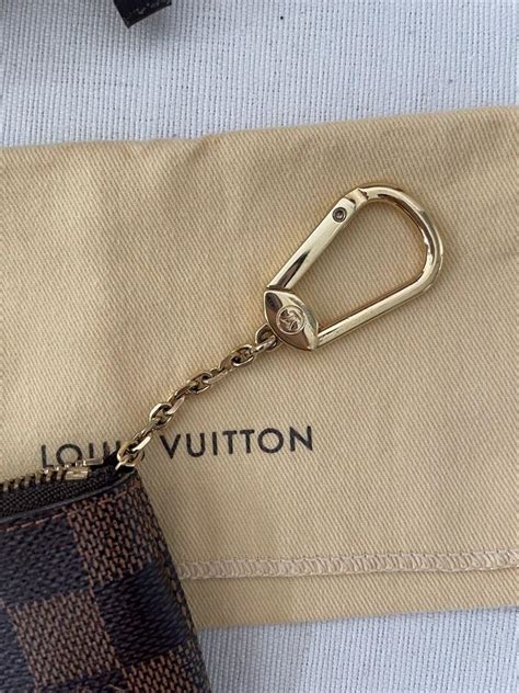 Auth Lv Key Cles Damier Ebene Women S Fashion Bags Wallets Purses