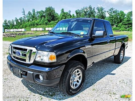 Black 2011 Ford Ranger XLT SuperCab 4x4 Exterior Photo 82729582