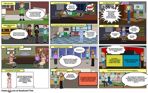 Prototipo De Consumo Sustancias Toxicas Storyboard