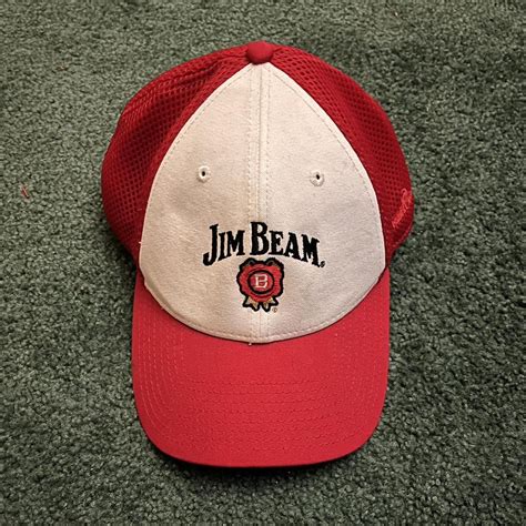 Vintage Jim Beam Trucker Hat Like New One Size Fits Depop