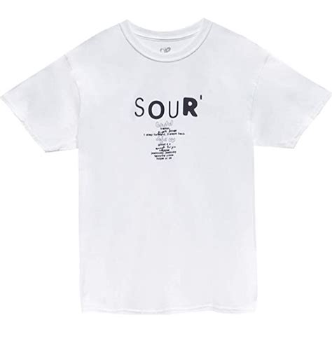 Olivia Rodrigo Official Merch Limited Edition Sour Tour Shirt