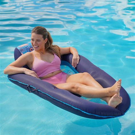 Aqua-Leisure Luxury Lounger | Reclining Pool Float