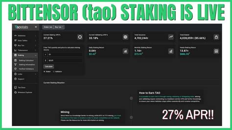 How To Stake Bittensor Tao Ai Youtube