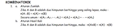 Kombinatorika Matematika