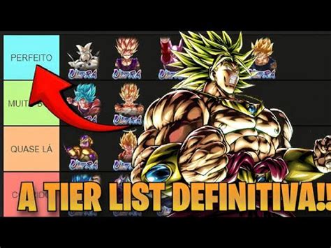 A TIER LIST DEFINITIVA DOS ULTRAS DO DBL RANKEANDO AS MELHORES INK